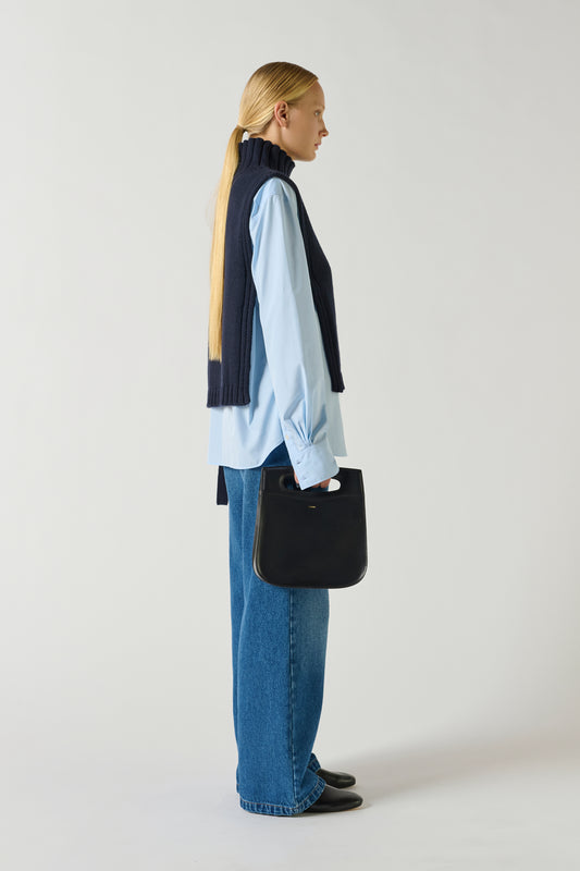 Sac Cheri - Noir - Cuir - Femme