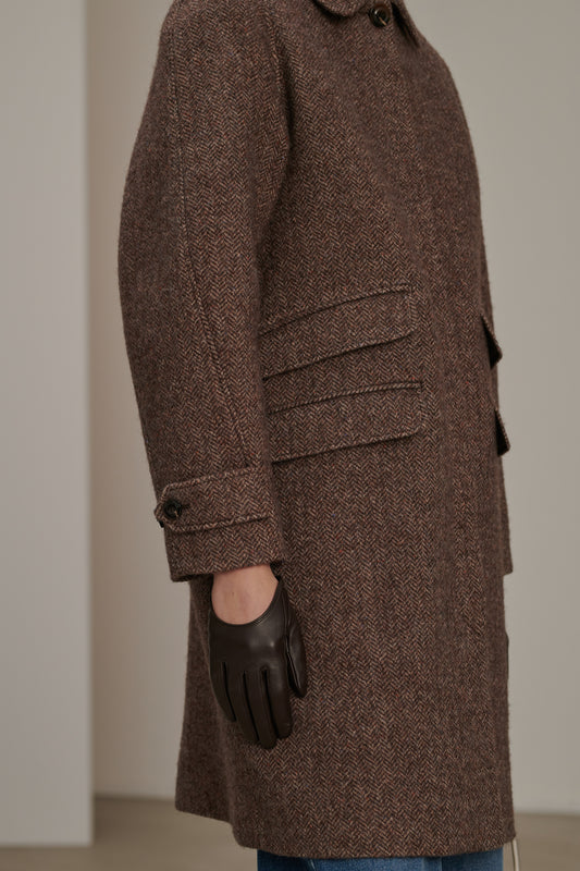 Manteau Simba - Châtaigne - Laine - Femme