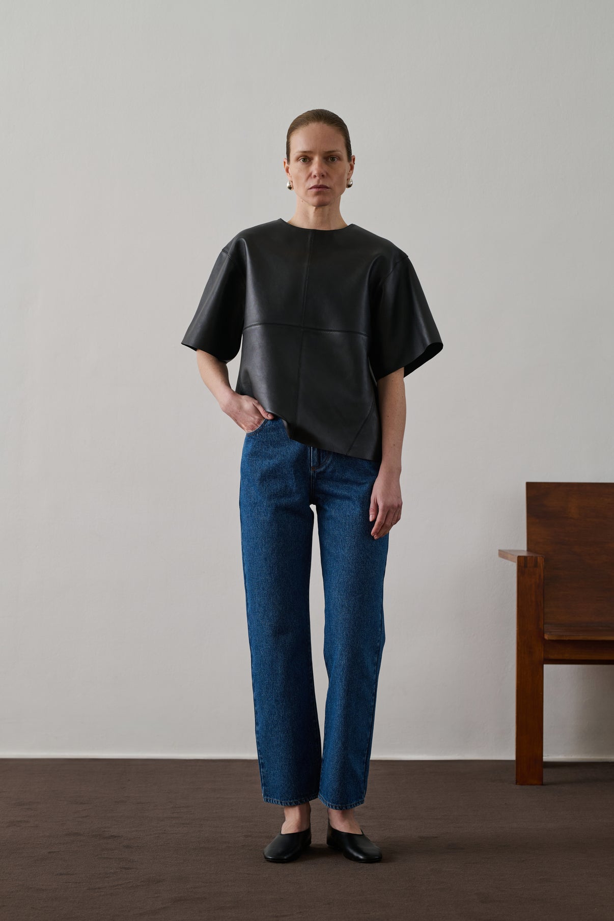 Jean Barnabe - Bleu - Denim - Femme vue 5