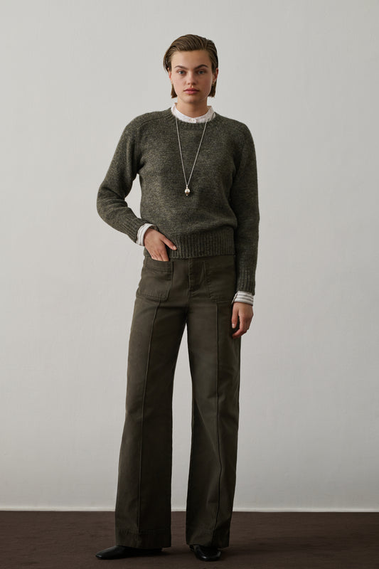 Jean Harold - Kaki - Coton - Femme