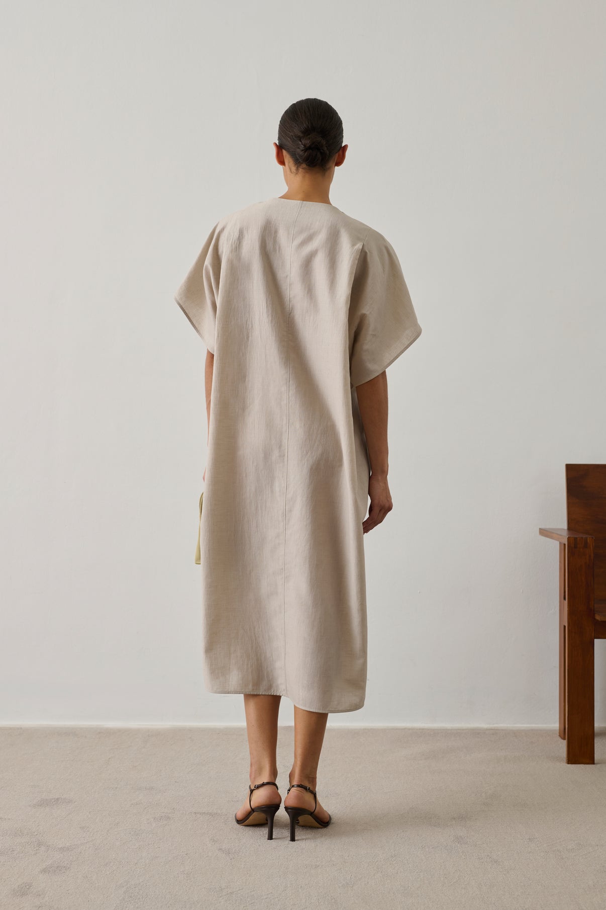 Robe Ilsa - Mastic - Femme vue 4