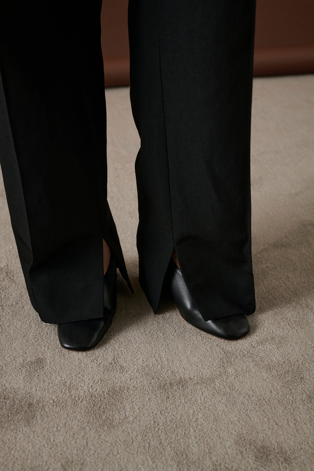 Pantalon Erik - Noir - Lin - Femme