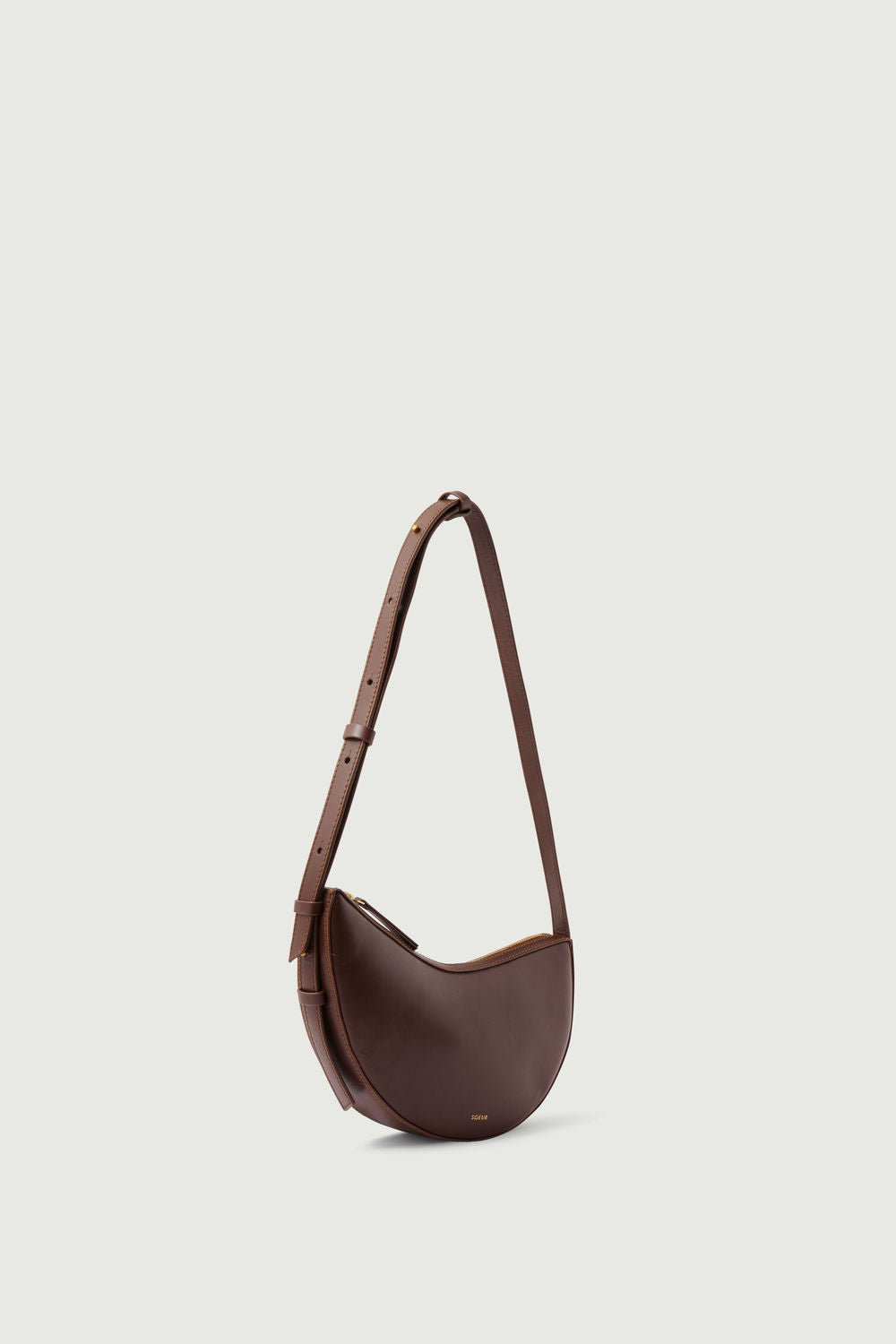 Sac Wino Mini - Chocolat - Cuir - Femme vue 2